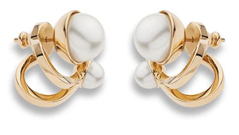 double pearl earrings dior|christian dior double pearl earrings.